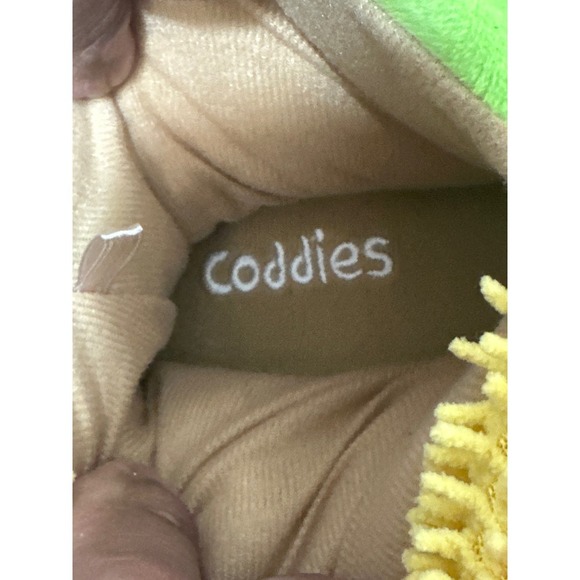 Coddies Taco Slippers Funny Plush Food Novelty Slippers Comfort Cozy - Picture 5 of 6